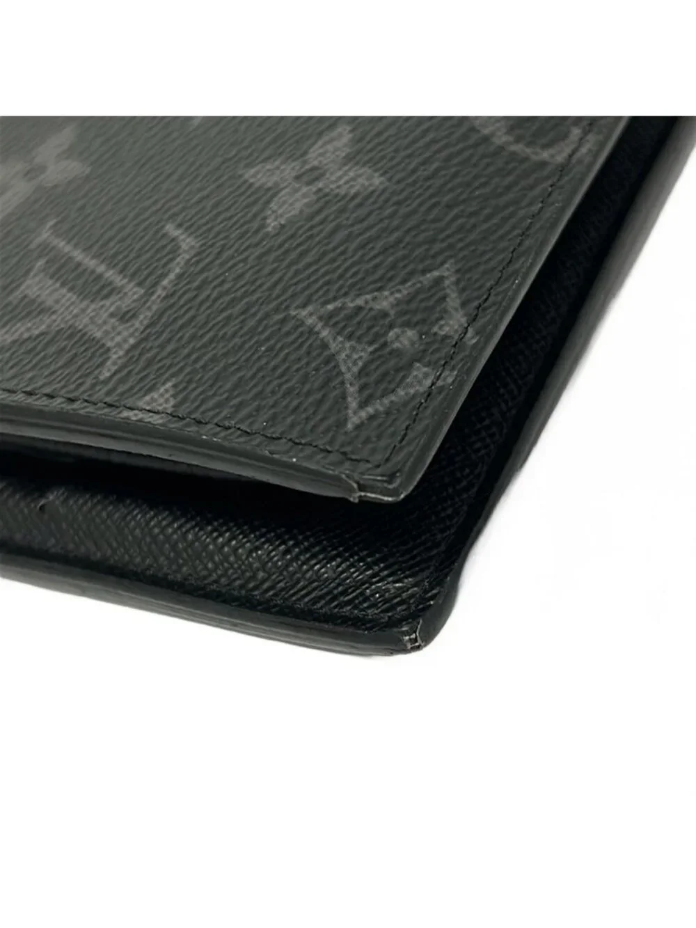 Louis Vuitton Bifold Wallet Monogram Eclipse Portefeuille Marco NM